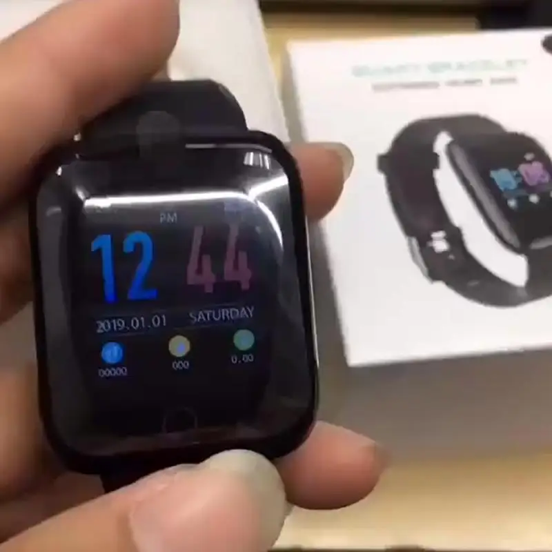 116plus Bluetooth Смарт-браслет D13 цветной экран Смарт-Браслет мониторинг пульса спортивные часы Заводской магазин
116plus Bluetooth Смарт-браслет D13 цветной экран Смарт-Браслет мониторинг пульса спортивные часы Заводской магазин