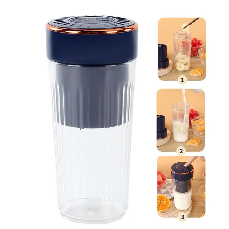 Portable Blender Travel Blender With 6 Blades USB Rechargeable Mini Blender Electric Fruit Juicer Mixers For Shakes Juicer Cup
Portable Blender Travel Blender With 6 Blades USB Rechargeable Mini Blender Electric Fruit Juicer Mixers For Shakes Juicer Cup
