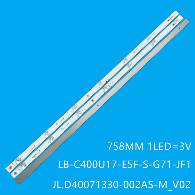 NEW LED strip JL.D40071330-002AS-M_V02 LB-C400U17-E5F-S-G71-JF1 for Supra STV-LC40LT0011F Element E4SC4018RKU Bravis UHD-40E6000
NEW LED strip JL.D40071330-002AS-M_V02 LB-C400U17-E5F-S-G71-JF1 for Supra STV-LC40LT0011F Element E4SC4018RKU Bravis UHD-40E6000