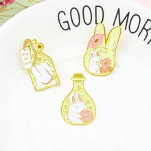 Cute Rabbit Cat Brooch Wish Keep me warm Red car Glass bottles Animal Enamel Pin Badge for Friend Jewelry Gift Accessories
Cute Rabbit Cat Brooch Wish Keep me warm Red car Glass bottles Animal Enamel Pin Badge for Friend Jewelry Gift Accessories