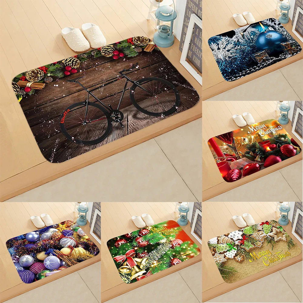 Christmas home decoration bedroom door mat bathroom absorbent carpet living room entrance entrance mat
Christmas home decoration bedroom door mat bathroom absorbent carpet living room entrance entrance mat