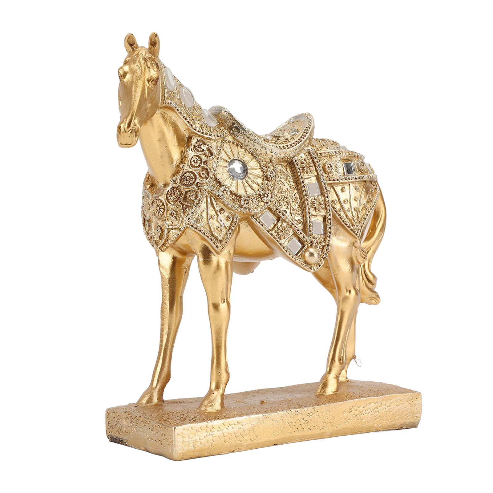 Horse Standing Statue Rearing Art Figurine Decorative Sculpture Home Decor Accent Piece Ornament
Horse Standing Statue Rearing Art Figurine Decorative Sculpture Home Decor Accent Piece Ornament