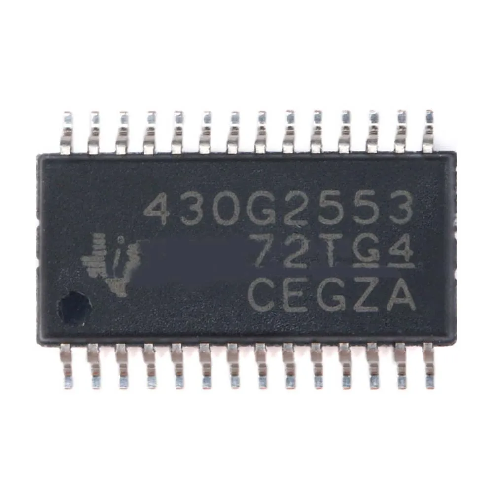 1pcs/lot MSP430G2553IPW28R MSP430G2553 430G2553 HTSSOP-28 In Stock
1pcs/lot MSP430G2553IPW28R MSP430G2553 430G2553 HTSSOP-28 In Stock