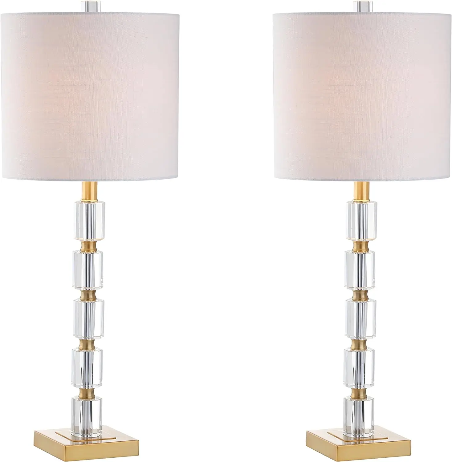 Set of 2 Table Lamps Claire 28.5" Crystal LED Glam Bedside Desk Nightstand Lamp for Bedroom Living Room Office College Book
Set of 2 Table Lamps Claire 28.5" Crystal LED Glam Bedside Desk Nightstand Lamp for Bedroom Living Room Office College Book