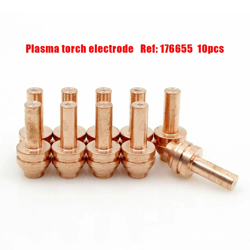 100% Brand New Plasma Torch 176655 10pcs Cutters Electrodes For Miller 25C/27C Plasma Cutters Spectrum 375 Xtreme
100% Brand New Plasma Torch 176655 10pcs Cutters Electrodes For Miller 25C/27C Plasma Cutters Spectrum 375 Xtreme