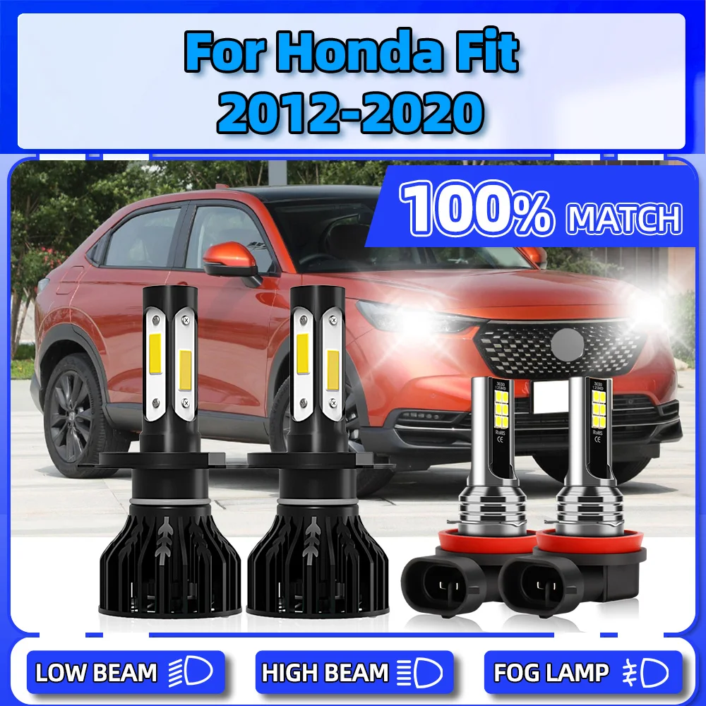 240W Turbo LED Headlight Bulbs 6000K White Fog Lights 12V Auto Lamps For Honda Fit 2012 2013 2014 2015 2016 2017 2018 2019 2020
240W Turbo LED Headlight Bulbs 6000K White Fog Lights 12V Auto Lamps For Honda Fit 2012 2013 2014 2015 2016 2017 2018 2019 2020
