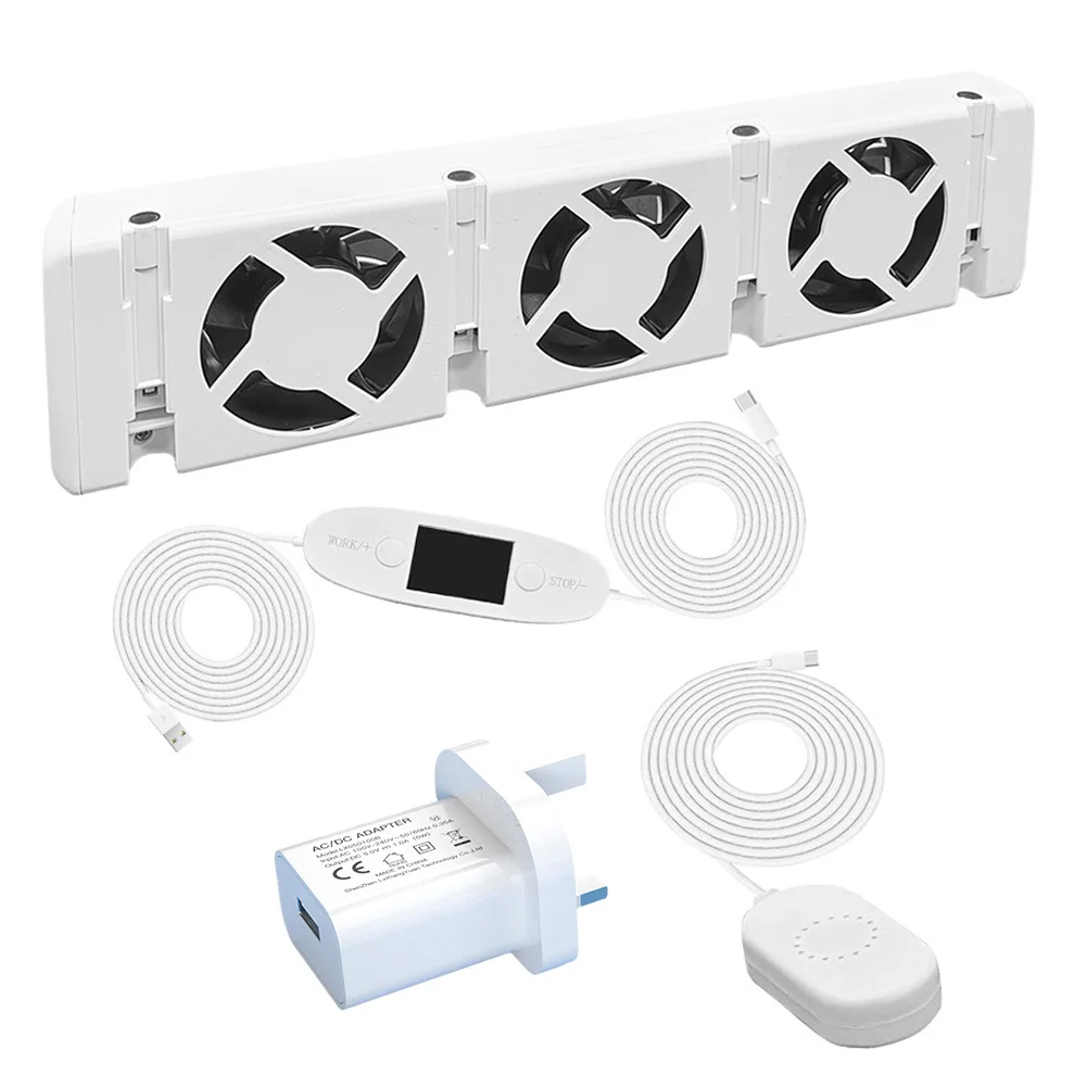 Radiator Ventilator Smart Radiator Fan 30x7x3cm DC 5V 0.2A Flame Retardant Home Improvement Temperature Sensor
Radiator Ventilator Smart Radiator Fan 30x7x3cm DC 5V 0.2A Flame Retardant Home Improvement Temperature Sensor