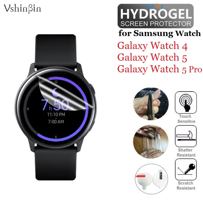 10PCS Soft TPU Hydrogel Film for Samsung Galaxy Watch 5 40mm 44mm Smart Watch Screen Protector for Watch 4 Classic 46mm 42mm
10PCS Soft TPU Hydrogel Film for Samsung Galaxy Watch 5 40mm 44mm Smart Watch Screen Protector for Watch 4 Classic 46mm 42mm