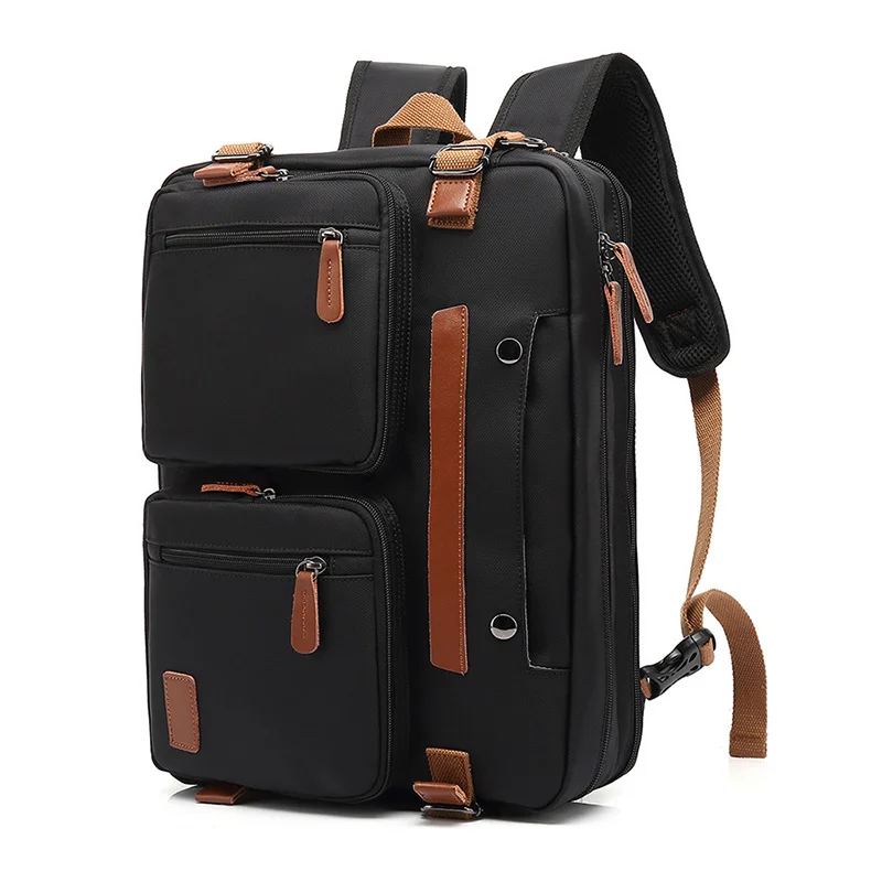 Men's Versatile Oxford Rucksack Style 15.6'' Laptop Bag Three-use Backpack Business Waterproof Notebook Tote
Men's Versatile Oxford Rucksack Style 15.6'' Laptop Bag Three-use Backpack Business Waterproof Notebook Tote