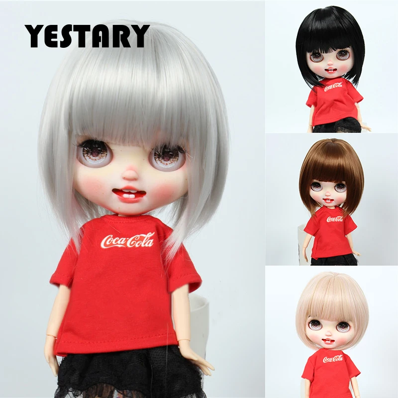 Парик для куклы ystarry BJD, Шелковый, короткий, высокая температура, аксессуары для кукол Blythe
Парик для куклы ystarry BJD, Шелковый, короткий, высокая температура, аксессуары для кукол Blythe