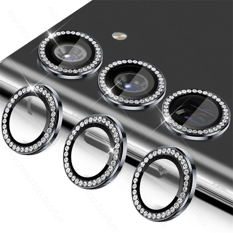 For Samsung Galaxy A16 5G A06 4G 9H Tempered Glass Alloy Ring Diamond Camera Lens Protector Cover Samung Sumsung A 06 16 16A 06A For Samsung Galaxy A16 5G A06 4G 9H Tempered Glass Alloy Ring Diamond Camera Lens Protector Cover Samung Sumsung A 06 16 16A 06A