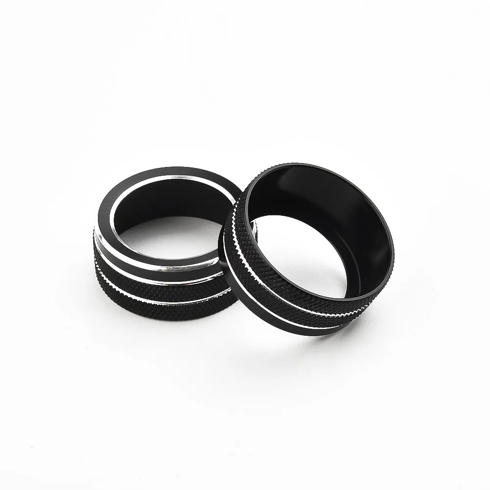 Black Aluminum Center Console AC Knob Cover Trim For Toyota Corolla 2019-2021 High Chrome Finish Circular Decorative Covers
Black Aluminum Center Console AC Knob Cover Trim For Toyota Corolla 2019-2021 High Chrome Finish Circular Decorative Covers