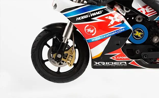 Mando a distancia x-rider 1/10 GP para motocicleta, con giroscopio CX3-EVO sin escobillas, modelo de alta velocidad, coches de Control remoto para adultos Mando a distancia x-rider 1/10 GP para motocicleta, con giroscopio CX3-EVO sin escobillas, modelo de alta velocidad, coches de Control remoto para adultos