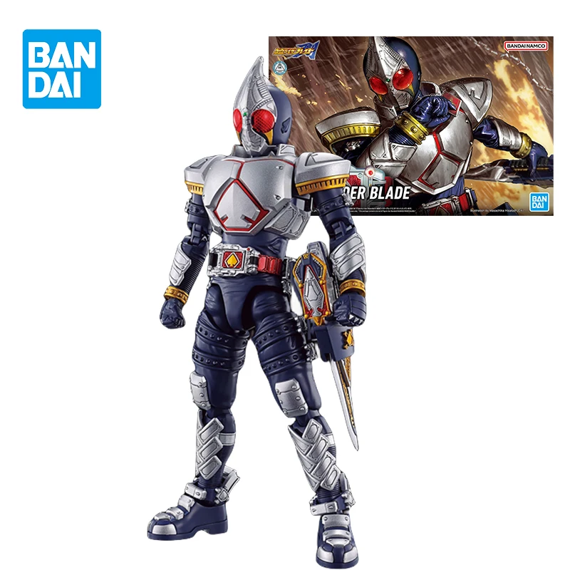 

Original Bandai Figure-rise FRS Kamen Rider Model Kit Masked Rider BLADE Anime Figure Trendy Toy for Children's Holiday Gifts