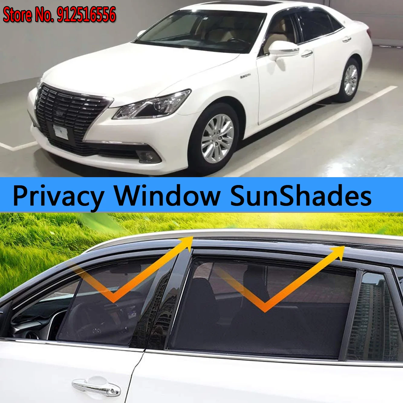 Sun Shade Shading Net UV Rays Curtain Protection Window SunShades Sunshield Accseeories For Toyota Crown Royal S210 2013 ~ 2018
Sun Shade Shading Net UV Rays Curtain Protection Window SunShades Sunshield Accseeories For Toyota Crown Royal S210 2013 ~ 2018