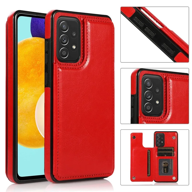 Leather Wallet Multi Card Horizontal Flip Cover For Samsung Galaxy S23 S22 S21 S20 S10 S9 A71 A51 5G Magnetic Holder Phone Case
Leather Wallet Multi Card Horizontal Flip Cover For Samsung Galaxy S23 S22 S21 S20 S10 S9 A71 A51 5G Magnetic Holder Phone Case