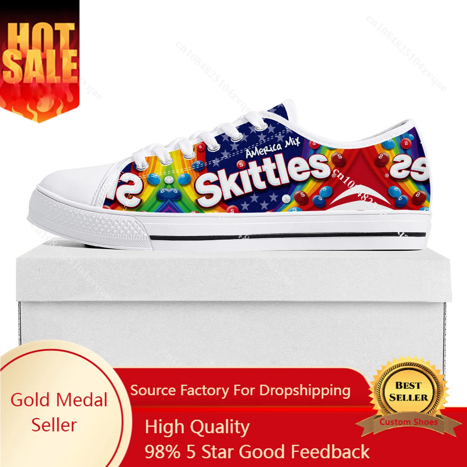 Кроссовки Skittles мужские/женские парусиновые, низкие кеды с фруктовым принтом, индивидуальная обувь для подростков, повседневная обувь для пар
Кроссовки Skittles мужские/женские парусиновые, низкие кеды с фруктовым принтом, индивидуальная обувь для подростков, повседневная обувь для пар