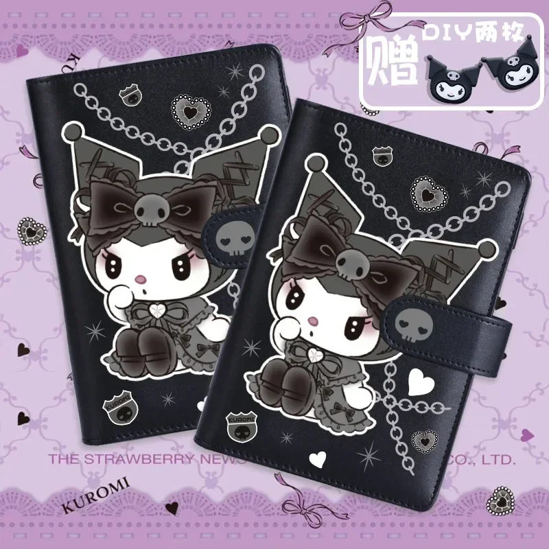 

Аниме Sanrio Cinnamoroll Kawaii блокнот Kuromi Мультфильм милая девушка ручная роспись Высокая красота Ins стиль студенческий дневник подарок для детей