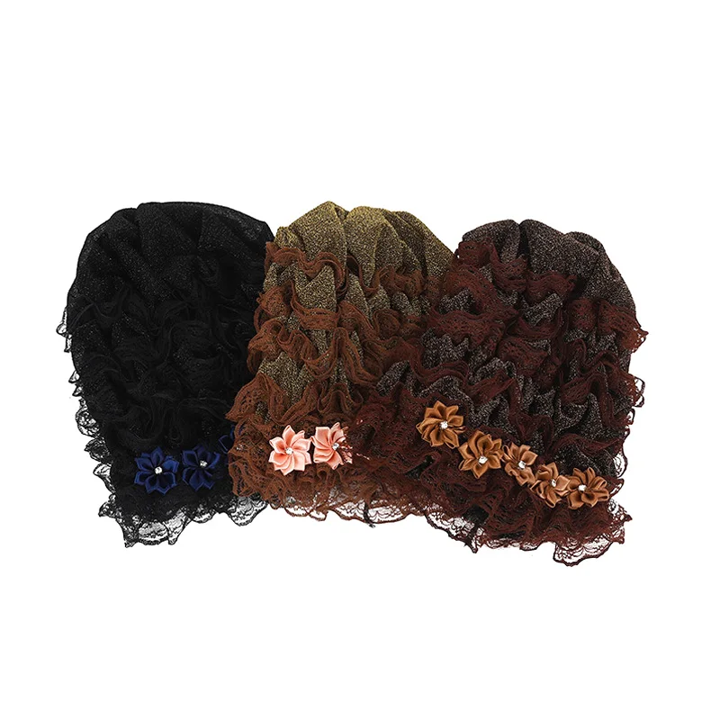 Summer Breathable Lace Mesh Turban Muslim Flower Hijab Headscarf Cap Headband Wrap Bonnet Hats Women's Headwear
Summer Breathable Lace Mesh Turban Muslim Flower Hijab Headscarf Cap Headband Wrap Bonnet Hats Women's Headwear