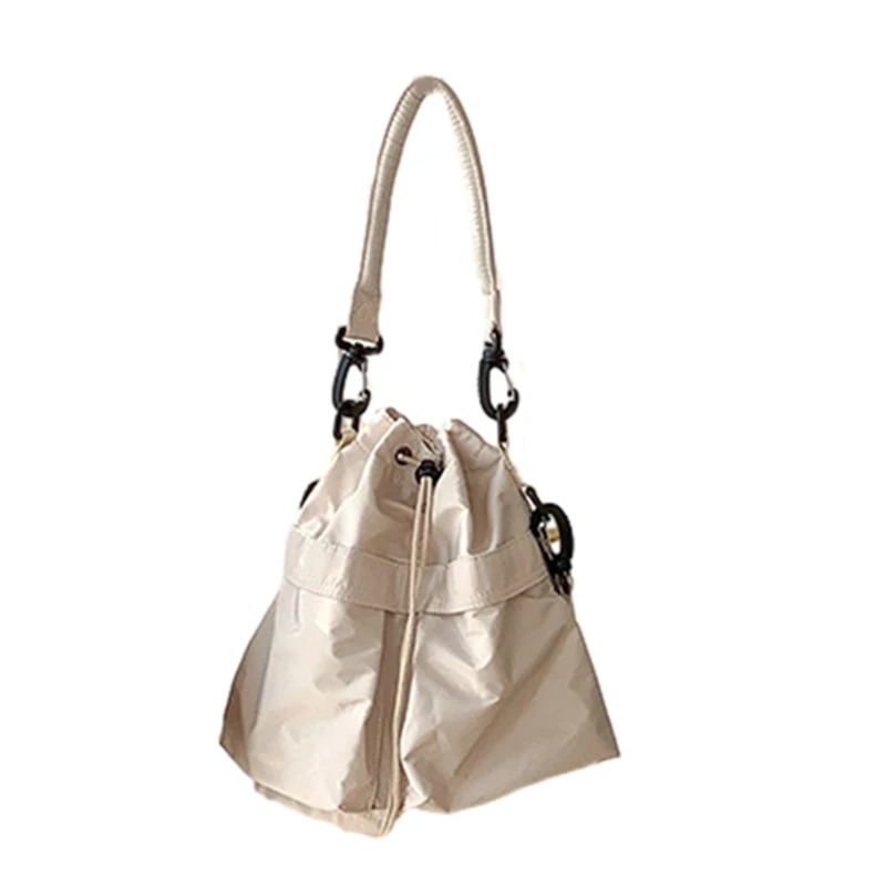 Portable Drawstring Bag Pleated Bucket Shaped Bags Outdoor Travel Lightweight Crossbody Bag for Women 517D
Portable Drawstring Bag Pleated Bucket Shaped Bags Outdoor Travel Lightweight Crossbody Bag for Women 517D