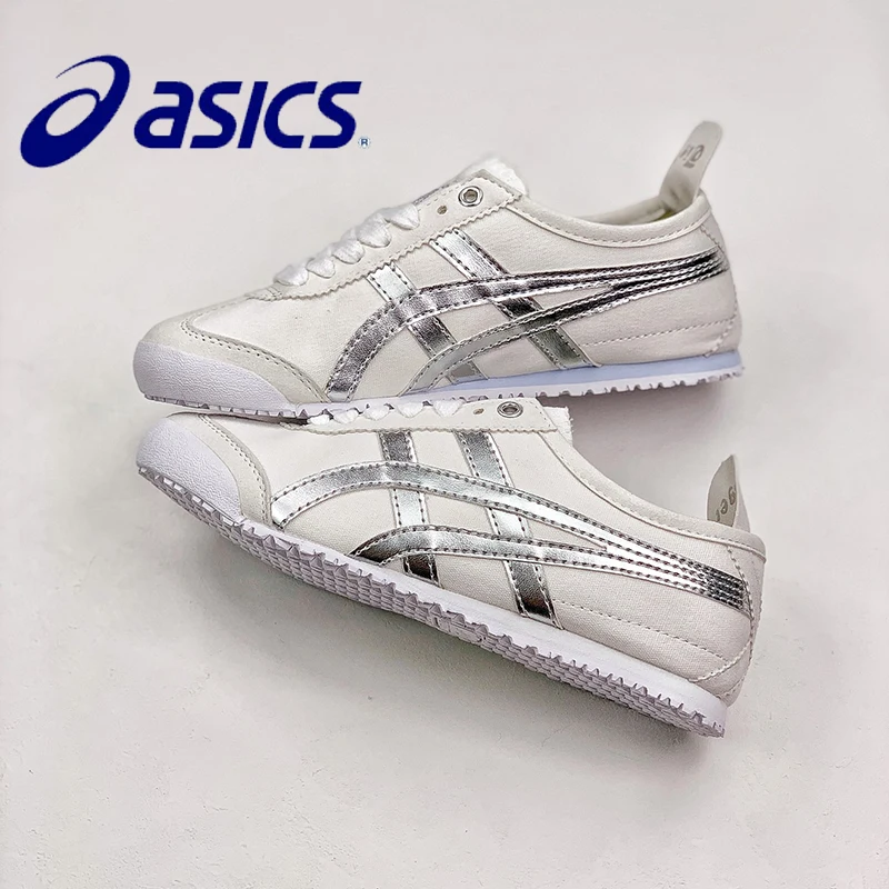 

Оригинальные кроссовки Asics Onitsuka Tiger Мексики 66, повседневные кроссовки для мужчин со шнурками, женские уличные кроссовки