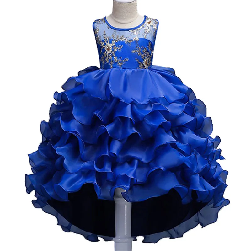 Girl Trailing Tutu Flower Dress Children Formal Girl Princess Dresses Communion sleeveless Costume Kids Wedding party dress
Girl Trailing Tutu Flower Dress Children Formal Girl Princess Dresses Communion sleeveless Costume Kids Wedding party dress
