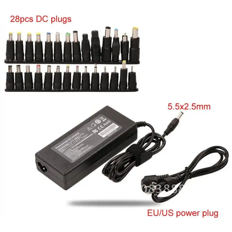 

Power Adapter Supply Charger Transformer For Acer Asus Dell HP Lenovo Samsung Toshiba Laptop 18.5V 19.5V 20V C1 AC 19V 4.74A 90W