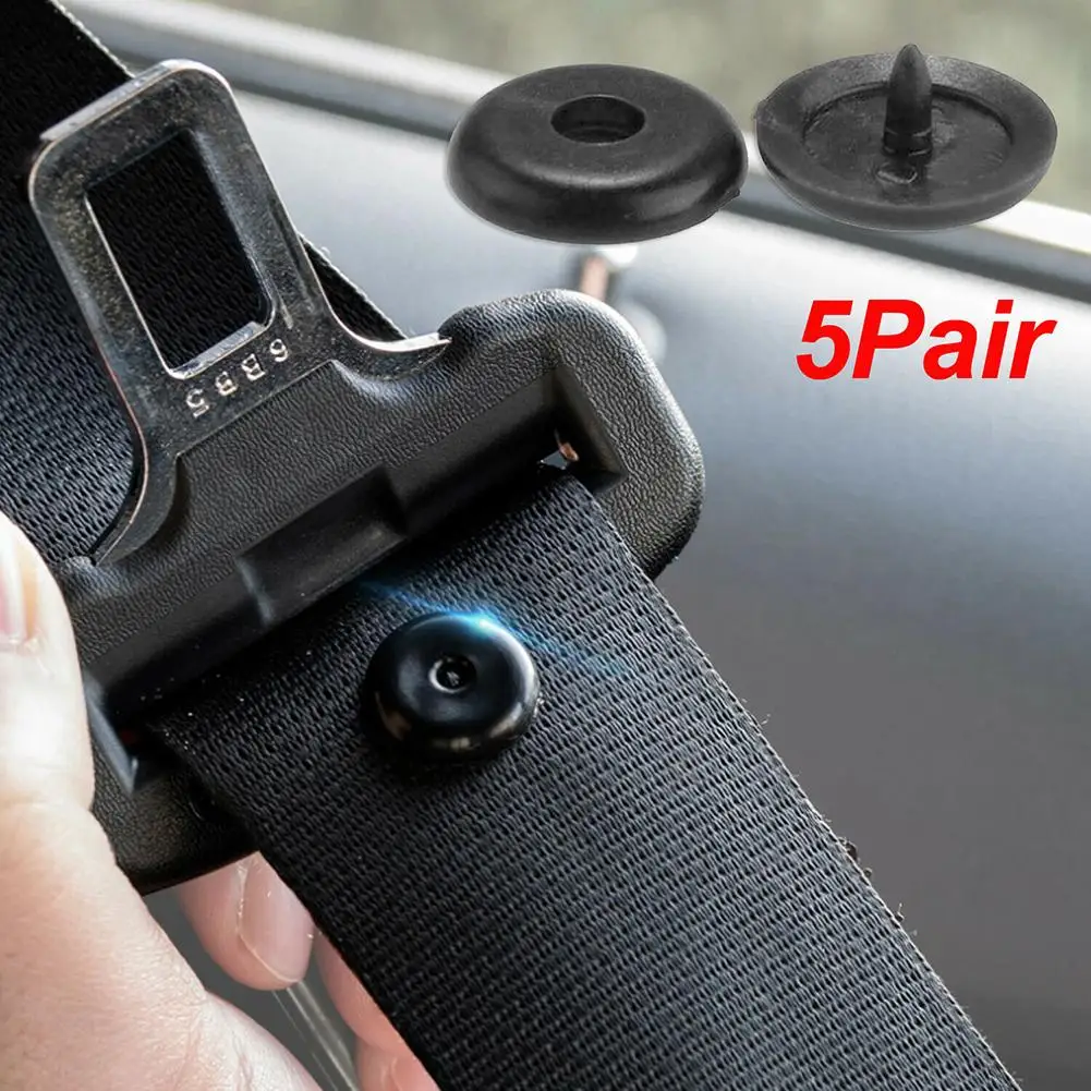 5 Pair Car Seat Belt Stop Button Safety Stopper Spacing Limit Buckle Clip Retainer Removable Without Welding Plastic Universal
5 Pair Car Seat Belt Stop Button Safety Stopper Spacing Limit Buckle Clip Retainer Removable Without Welding Plastic Universal