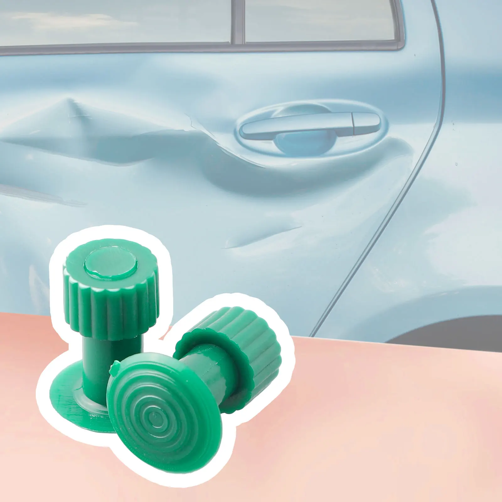 30Pcs Car Dent Repair Puller Car Repair Tools Sheet Metal Plastic Suction Cup Green Plastic Auto Acesssories
30Pcs Car Dent Repair Puller Car Repair Tools Sheet Metal Plastic Suction Cup Green Plastic Auto Acesssories