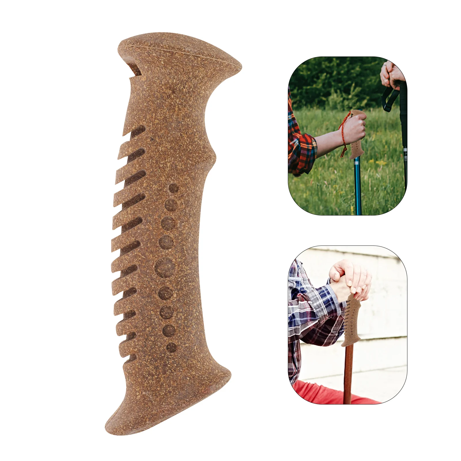 Trekking Pole Handle Outdoor Grip Walking Stick Professional Hiking Rod Ski Adapter Cane Portable Cork Spherical 
Trekking Pole Handle Outdoor Grip Walking Stick Professional Hiking Rod Ski Adapter Cane Portable Cork Spherical