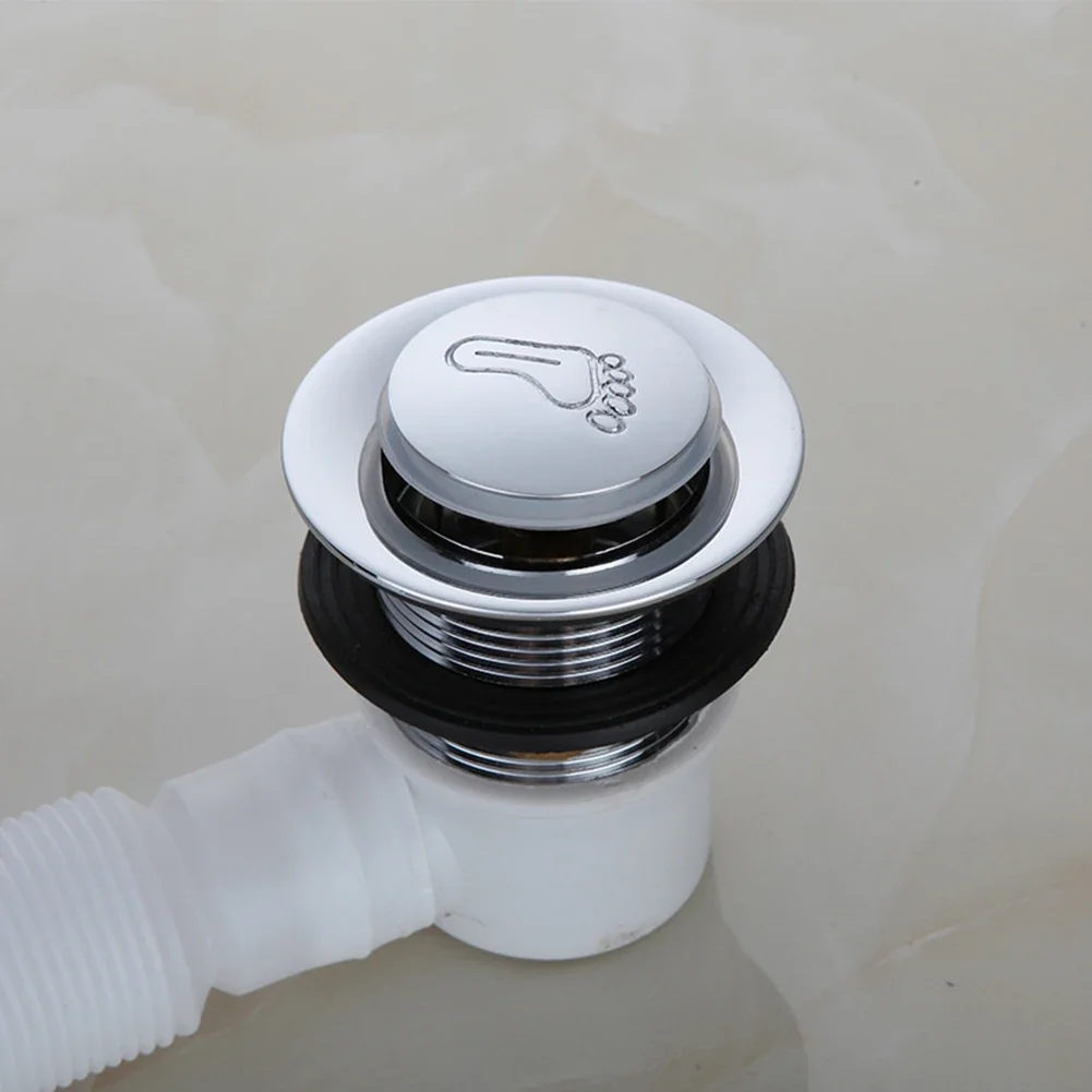High Quality Accessories Brand New Pop Up Drain Waste Drain Water-tight Seal Easy To Install Alloy+Brass+Plastic
High Quality Accessories Brand New Pop Up Drain Waste Drain Water-tight Seal Easy To Install Alloy+Brass+Plastic