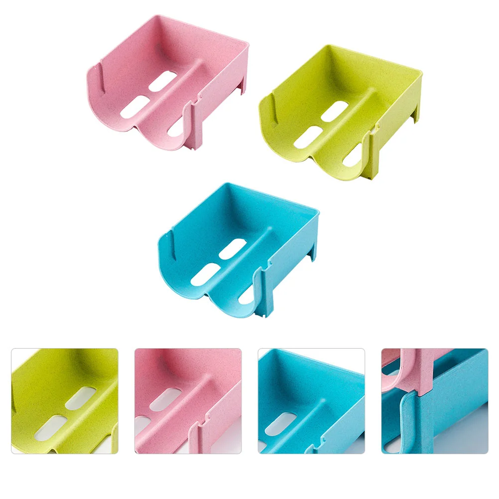 3 Pcs Beverage Storage Box Stackable Crisper Refrigerator Pot Drawer Classified Cases Plastic Rack
3 Pcs Beverage Storage Box Stackable Crisper Refrigerator Pot Drawer Classified Cases Plastic Rack