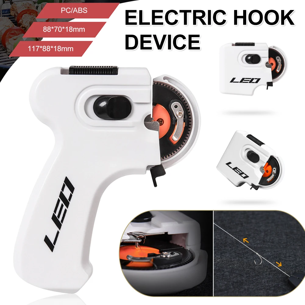 New Electric Hooking Device Line Automatic Multi-Function Hook Device Needle Knotter Fishing Accessories Fishing Line Winder
New Electric Hooking Device Line Automatic Multi-Function Hook Device Needle Knotter Fishing Accessories Fishing Line Winder