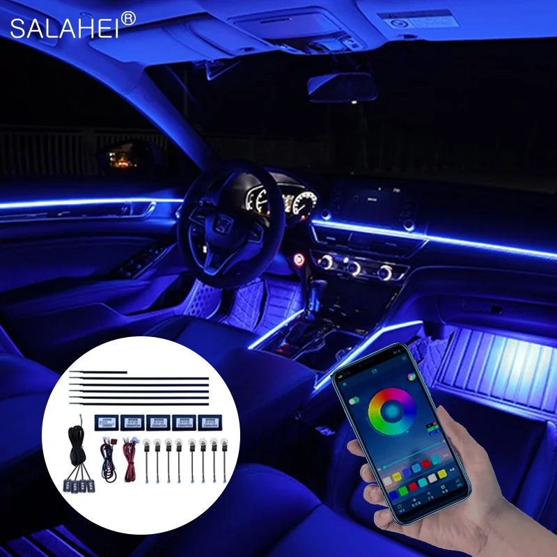 Car Colorful Color Decorative Ambient Light Auto Interior Universal LED Atmosphere Lighting Dashboard Ambient Lights Accessories
Car Colorful Color Decorative Ambient Light Auto Interior Universal LED Atmosphere Lighting Dashboard Ambient Lights Accessories
