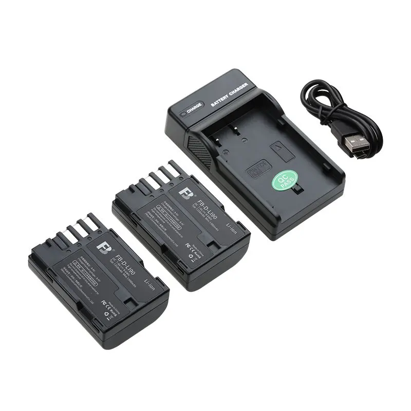 Rechargeable Camera Battery D-LI90| Recharger For Pentax K3 K5 K7D K1 K01 645Z 645D SLR camera k-7 K-5 K-3 Mark III K-1
Rechargeable Camera Battery D-LI90| Recharger For Pentax K3 K5 K7D K1 K01 645Z 645D SLR camera k-7 K-5 K-3 Mark III K-1
