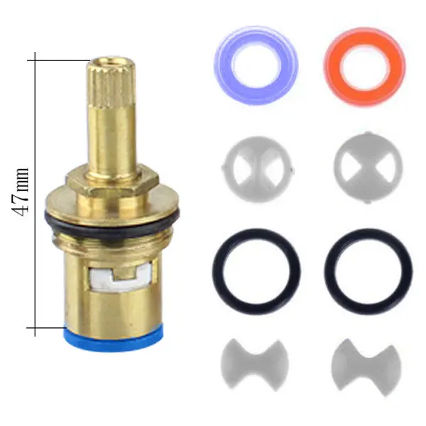 Kitchen Taps Valve Spool Ceramic Disc Silicon Washer Gasket Insert 1/2'' Bathroom Replacement Opening Valve Water Taps Accessory
Kitchen Taps Valve Spool Ceramic Disc Silicon Washer Gasket Insert 1/2'' Bathroom Replacement Opening Valve Water Taps Accessory