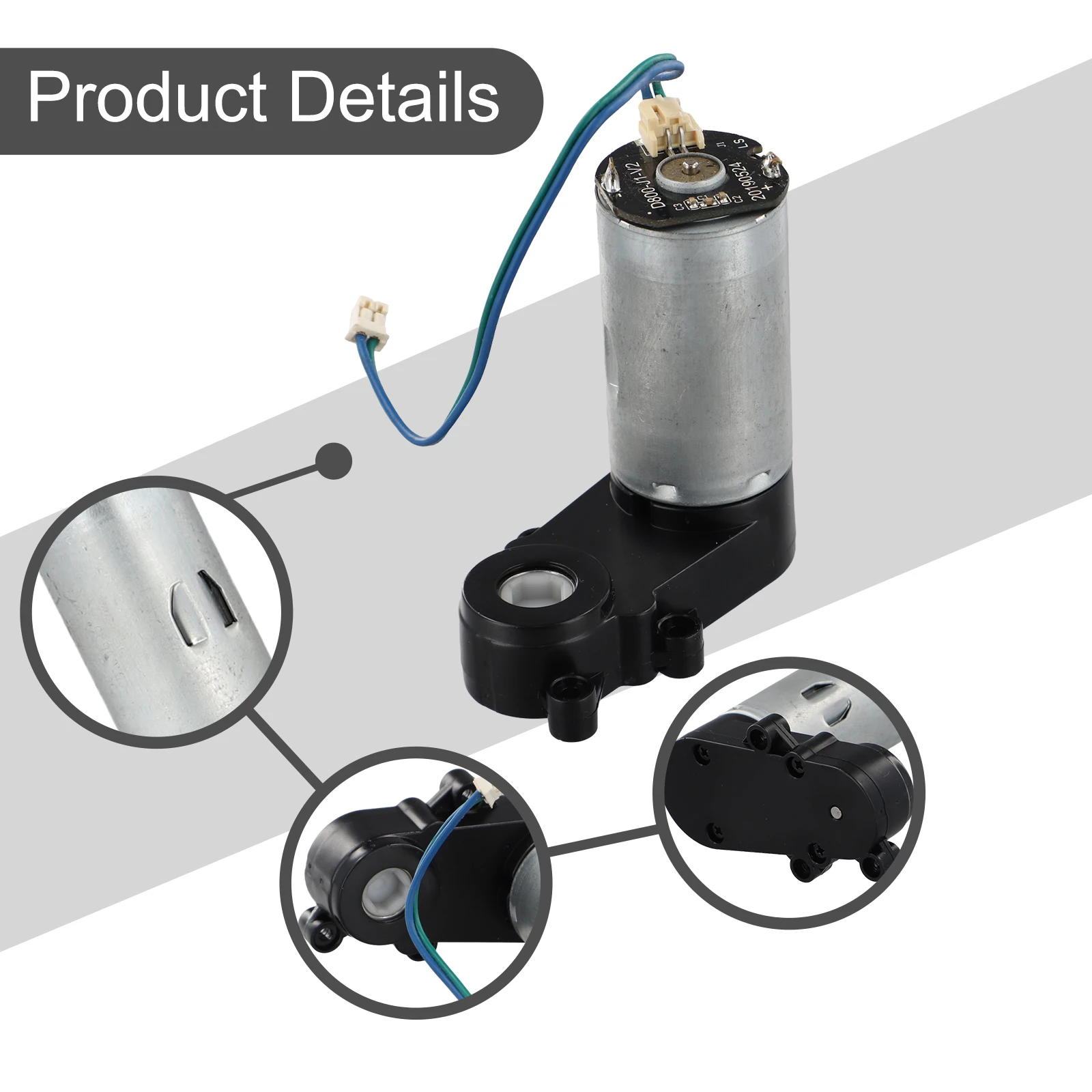 Achieve Better Cleaning Results with Main Roller Brush Motor for Uoni V980 MAX V980 Plus Robotic Vacuum Cleaner
Achieve Better Cleaning Results with Main Roller Brush Motor for Uoni V980 MAX V980 Plus Robotic Vacuum Cleaner