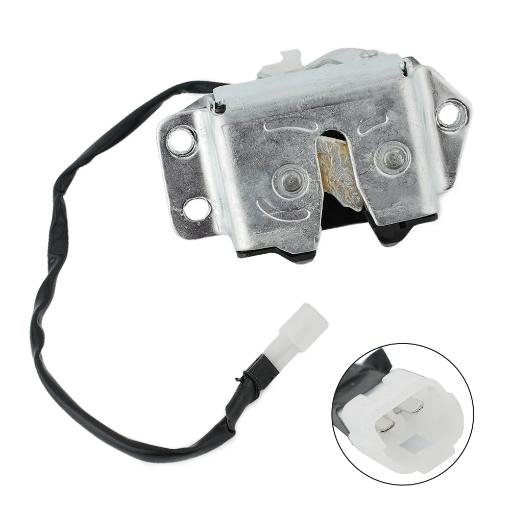 1pcs Tailgate Rear Back Door Lock Latch Black & Silver Cable Length 41cm Metal & Plastic Replacement 69350-95J01
1pcs Tailgate Rear Back Door Lock Latch Black & Silver Cable Length 41cm Metal & Plastic Replacement 69350-95J01
