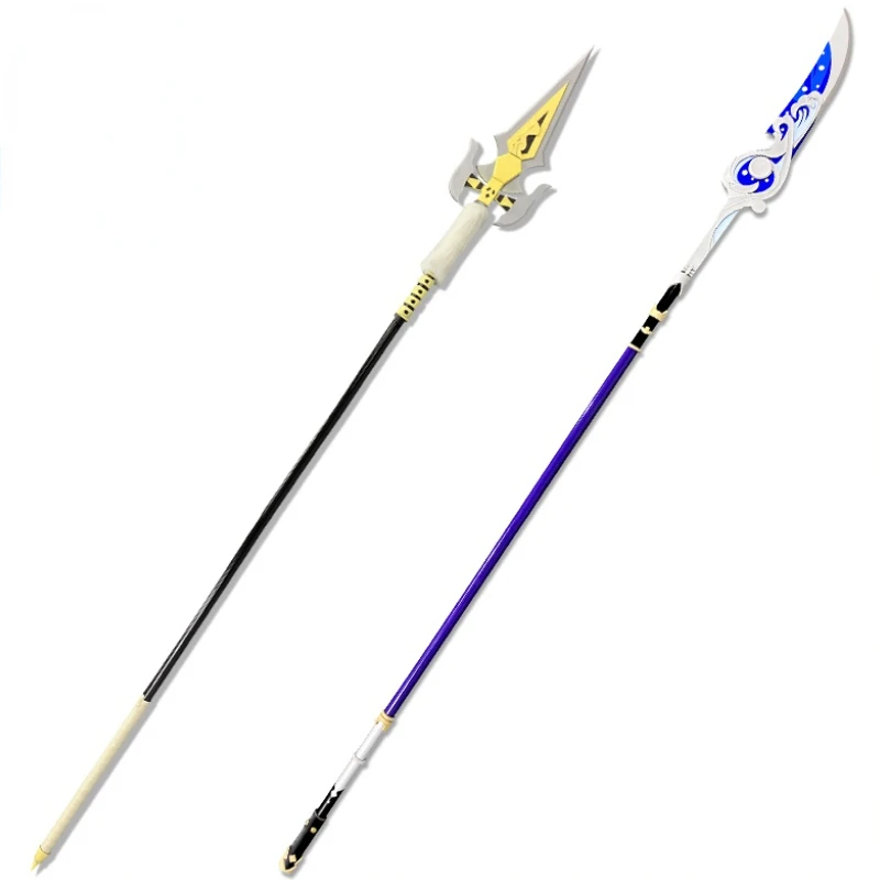 Game Genshin Impact Baal Xiangling Wavebreaker's Fin Spear Cosplay Weapon Halloween Christmas Party Props for Comic Show
Game Genshin Impact Baal Xiangling Wavebreaker's Fin Spear Cosplay Weapon Halloween Christmas Party Props for Comic Show