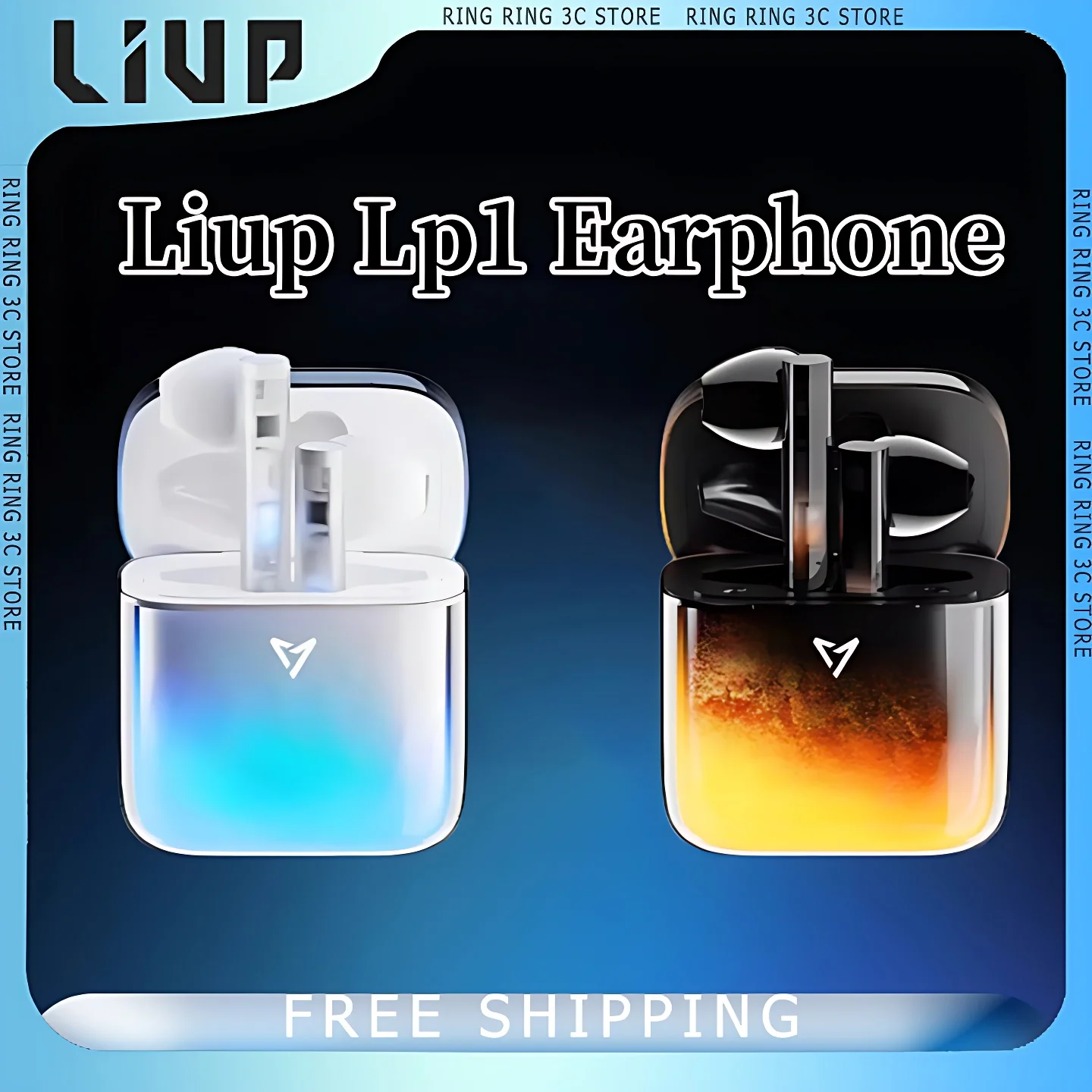 Liup Lp1 Bluetooth Wireless Earphone Low Latency EarphonesLuminous Quicksand Earbuds Active Gaming Noise Reduction Headphones
Liup Lp1 Bluetooth Wireless Earphone Low Latency EarphonesLuminous Quicksand Earbuds Active Gaming Noise Reduction Headphones
