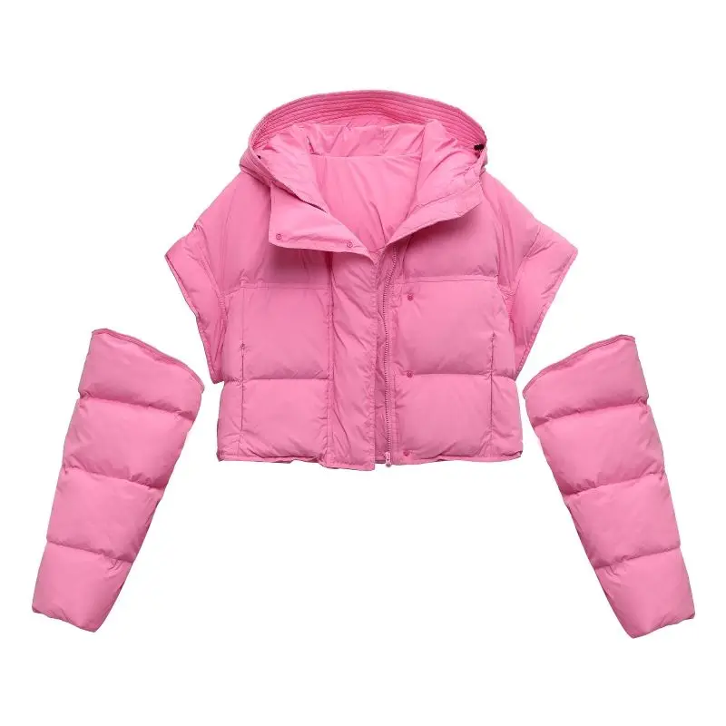 2023 Winter Women 90% White Duck Down Coat Female Puffer Jacket Long Sleeve Removable Overcoat Casual Loose Hooded Parkas
2023 Winter Women 90% White Duck Down Coat Female Puffer Jacket Long Sleeve Removable Overcoat Casual Loose Hooded Parkas