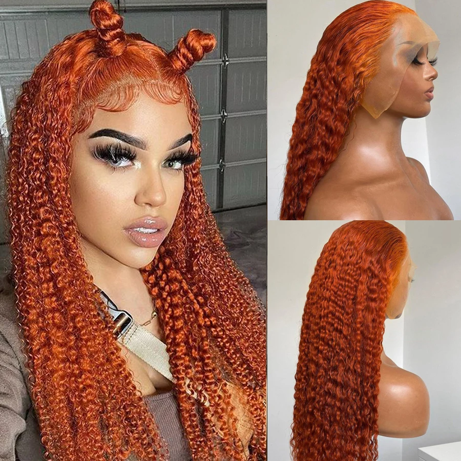 Soft 26“Long Ginger Orange Kinky Curly 180% Density Lace Front Wig For Black Women BabyHair Pre Plucked Heat Resistant Deep Wave
Soft 26“Long Ginger Orange Kinky Curly 180% Density Lace Front Wig For Black Women BabyHair Pre Plucked Heat Resistant Deep Wave