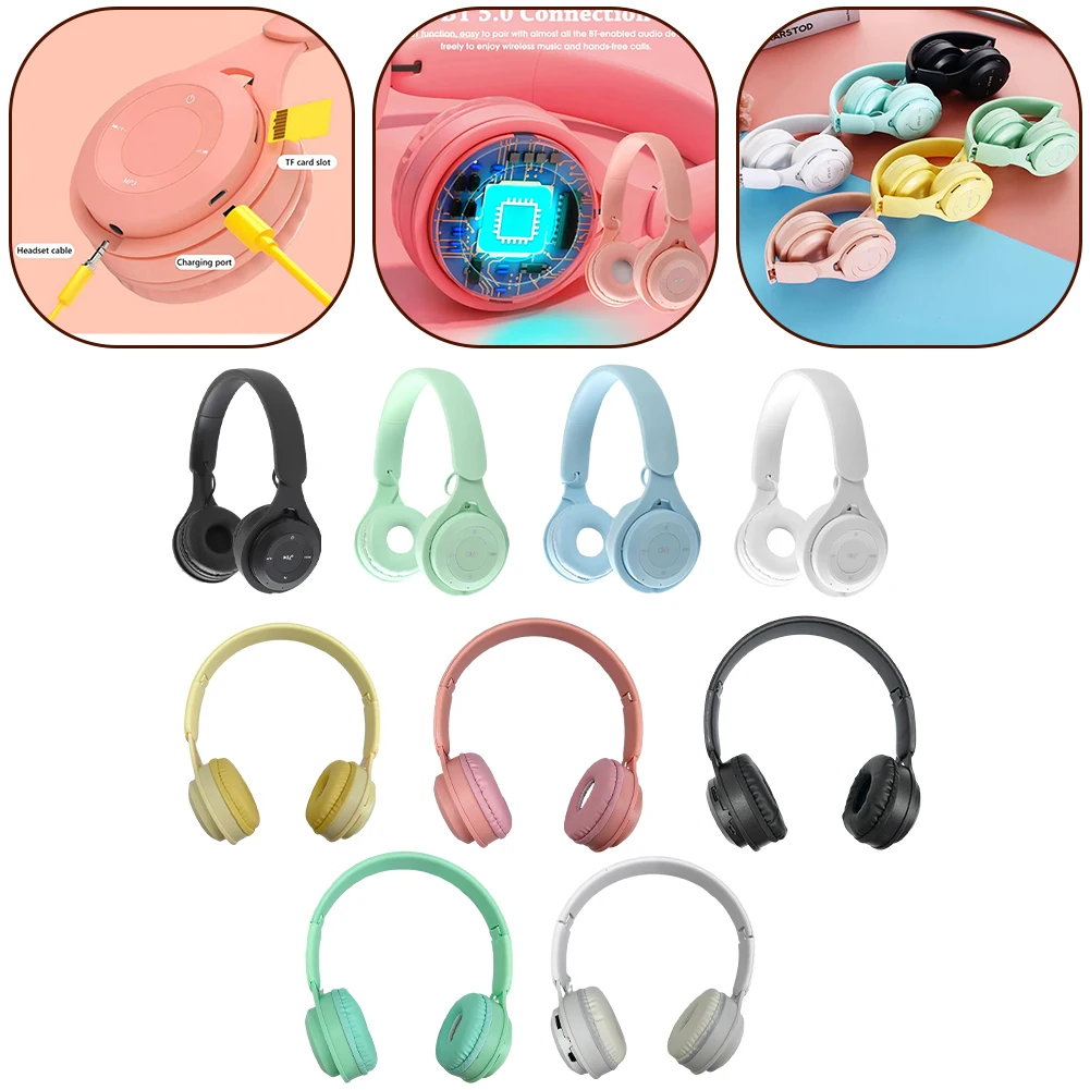 Macaron Headphones Children Wireless Bluetooth Headphone Stereo Headband Gaming Headset With Mic Gamer Girl Gift For Mobile Tabl
Macaron Headphones Children Wireless Bluetooth Headphone Stereo Headband Gaming Headset With Mic Gamer Girl Gift For Mobile Tabl