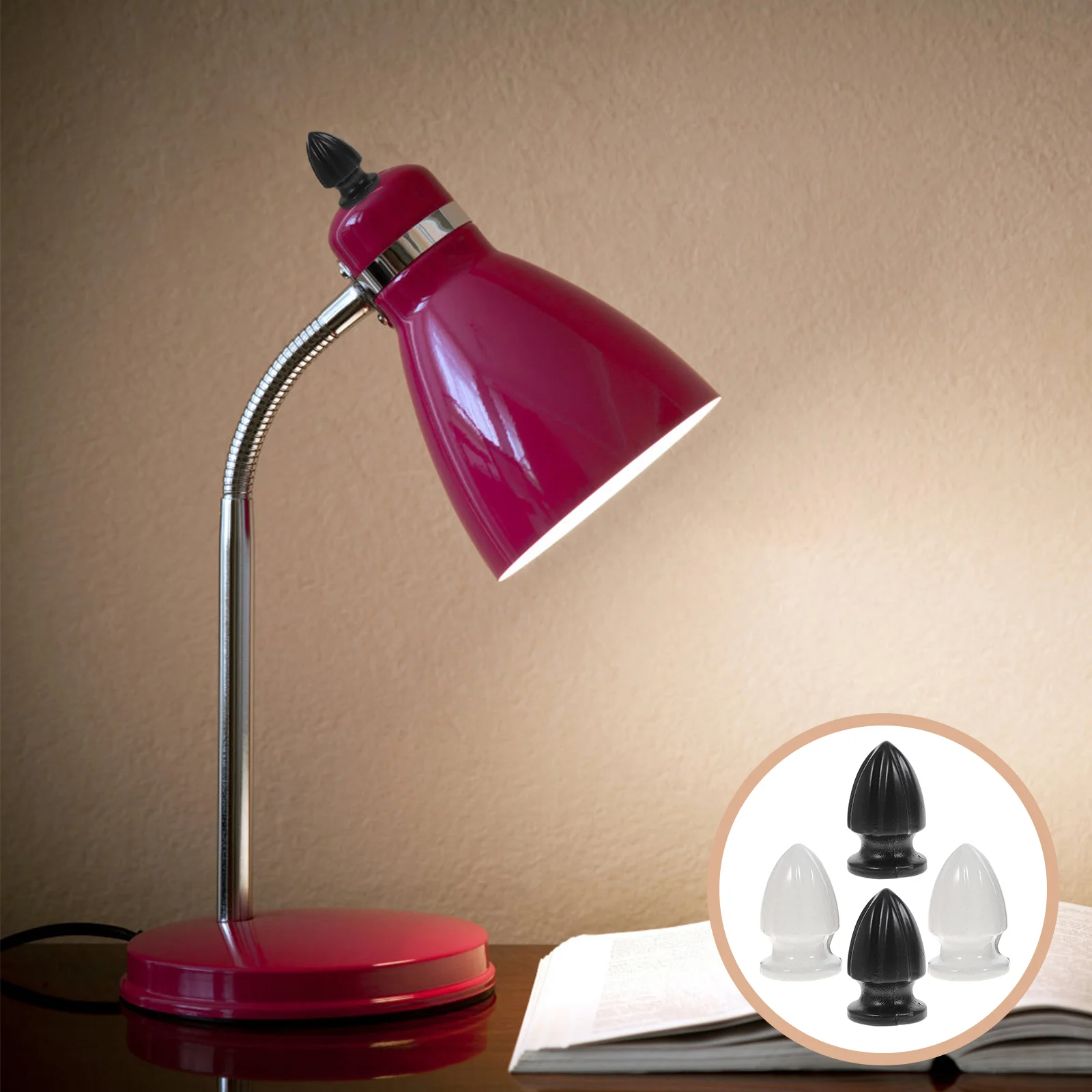 Table Lamp Screw Cap Decoration for Shade Light Knob Finials Lampshade Holder Caps Harp Chic
Table Lamp Screw Cap Decoration for Shade Light Knob Finials Lampshade Holder Caps Harp Chic