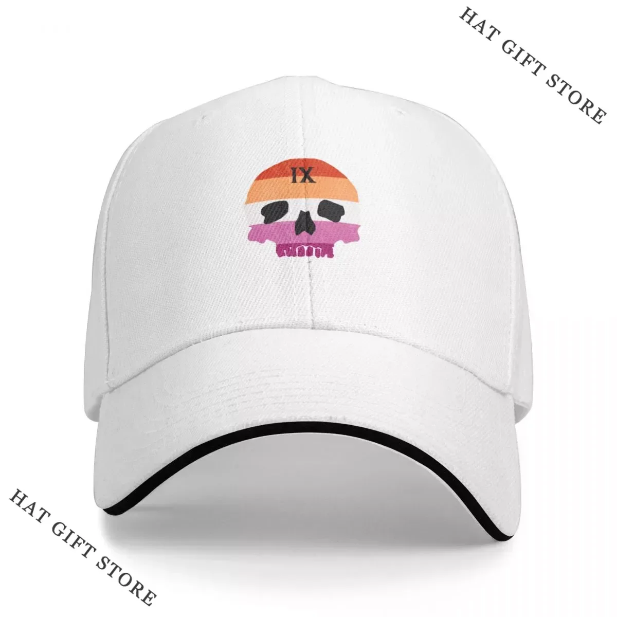 

Best Ninth House (Lesbian Flag)Cap Baseball Cap baseball cap |-f-| Sun cap golf hat women Men's