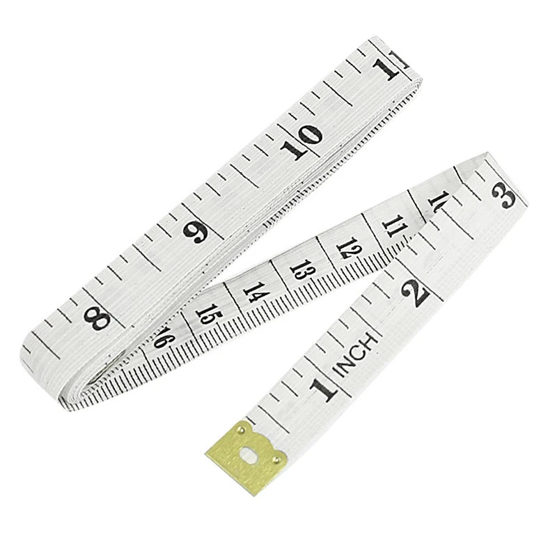 1.5M 60inch Body Measuring Ruler Sewing Tailor Tape Measure Soft Flexible Ruler Seamstress Ruler Tape Measure
1.5M 60inch Body Measuring Ruler Sewing Tailor Tape Measure Soft Flexible Ruler Seamstress Ruler Tape Measure