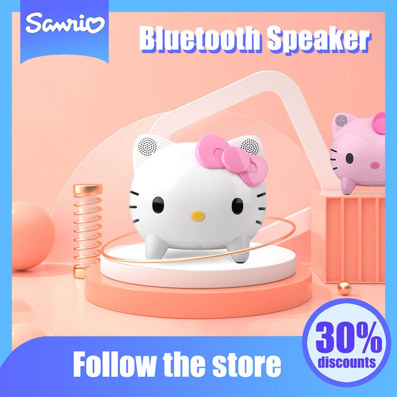 Kawaii Sanrio Anime Bluetooth Speaker Cute Hello Kitty Cartoon Wireless Sound Remote Control Speaker Originality Children Gifts
Kawaii Sanrio Anime Bluetooth Speaker Cute Hello Kitty Cartoon Wireless Sound Remote Control Speaker Originality Children Gifts