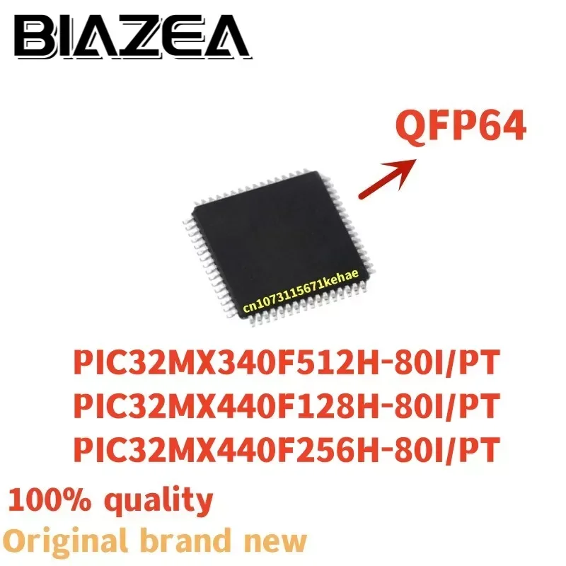1 шт PIC32MX340F512H-80I/PT PIC32MX440F128H-80I/PT PIC32MX440F256H-80I/PT QFP64
1 шт PIC32MX340F512H-80I/PT PIC32MX440F128H-80I/PT PIC32MX440F256H-80I/PT QFP64