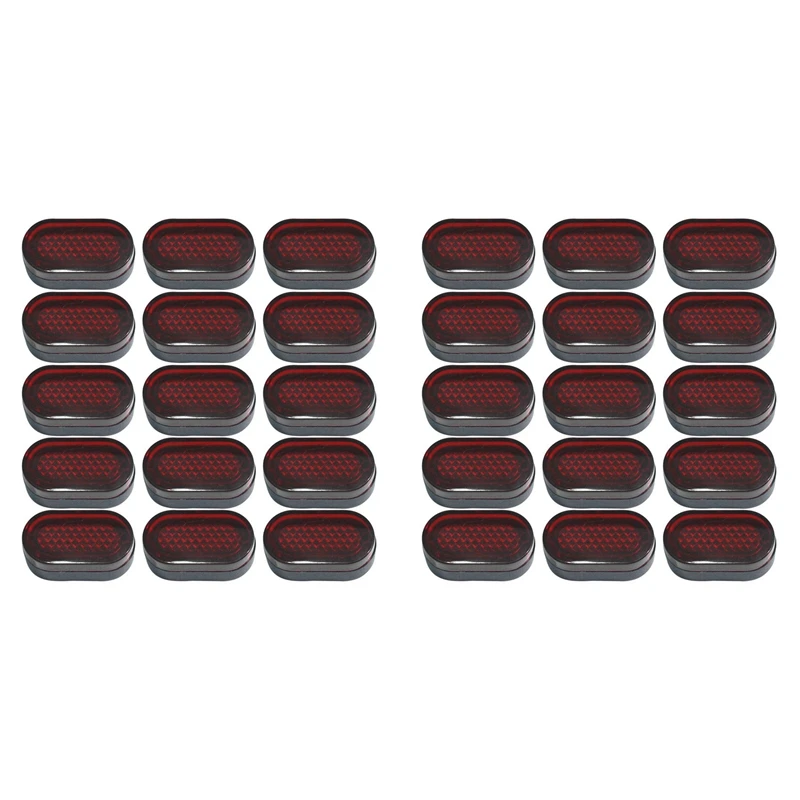 

30Pcs Electric Scooter Tail Lights LED Rear Fender Lampshade Brake Rear Lamp Shade For Xiaomi M365 Scooter Skateboard