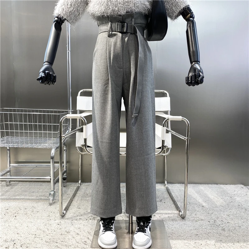 Новинка 2021, тонкие утепленные шерстяные комбинезоны с высокой талией и цветочными бутонами, универсальные прямые широкие брюки в иностранном стиле
Новинка 2021, тонкие утепленные шерстяные комбинезоны с высокой талией и цветочными бутонами, универсальные прямые широкие брюки в иностранном стиле